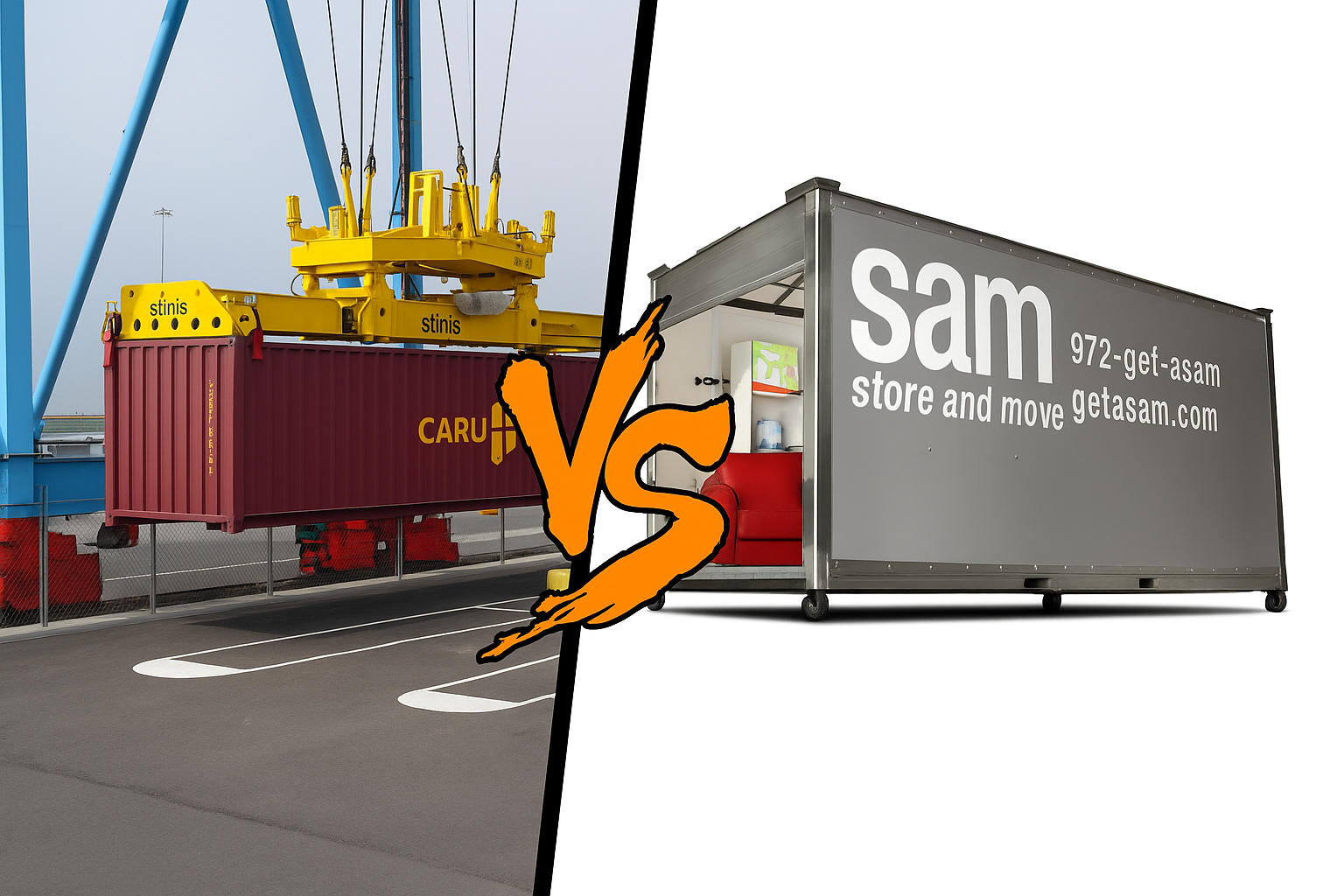 The Key Differences Between Moving Containers and Shipping Containers